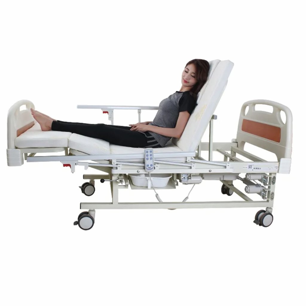 кровать для лежачих больных с функцией переворачивания с электроприводом