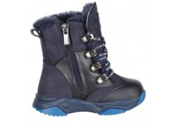 Ортопедические ботинки зимние Tutubi (Тутуби) 915-03 для детей синие
