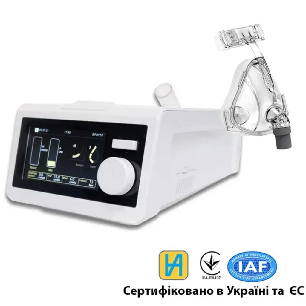 Аппарат неинвазивной вентиляции OXYDOC Авто CPAP/APAP + маска + комплект фильтров