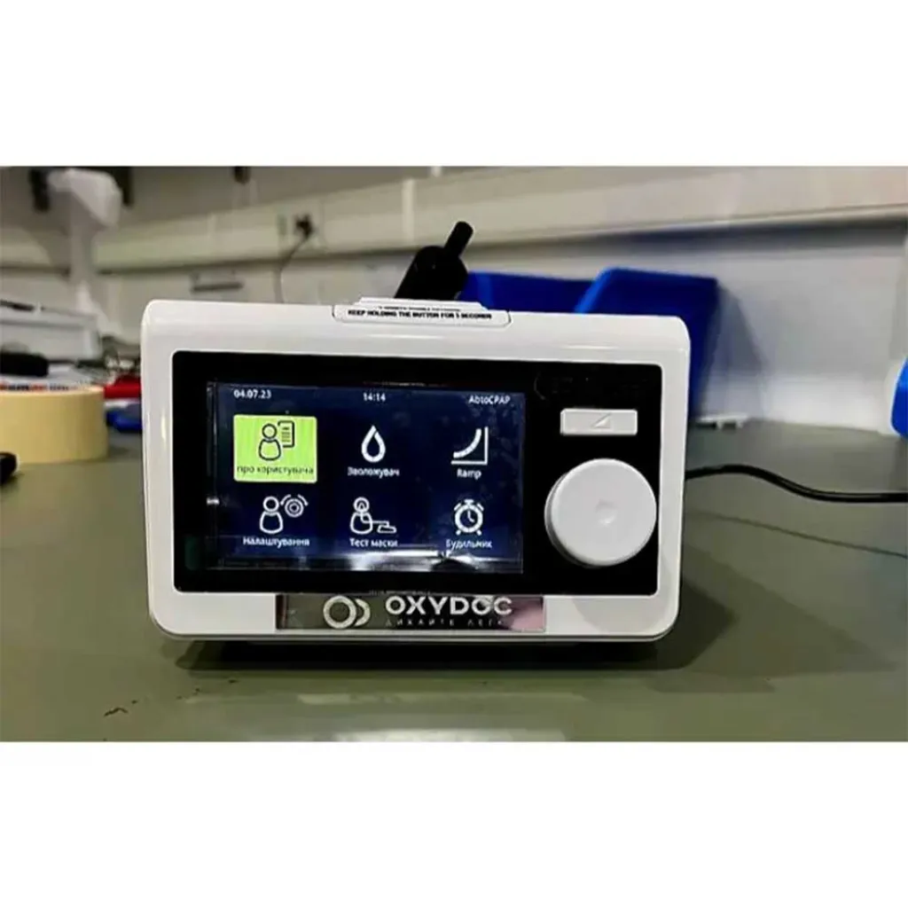 Аппарат неинвазивной вентиляции OXYDOC Авто CPAP/APAP + маска + комплект фильтров