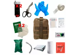Аптечка ФАРМ ХЕЛПЕР тактична First aid Kit за стандартом IFAK 2 NATO (ks_ap010011)