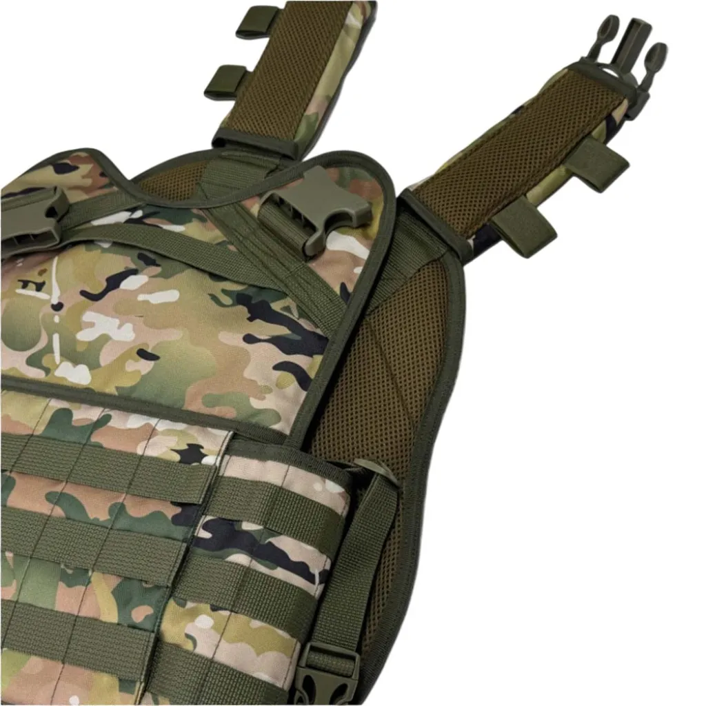 Плитоноска Pantsyr-2 (тактичний військовий жилет, бронежилет MOLLE) EF-2412 Плитоноска Pantsyr-2 (тактичний військовий жилет, бронежилет MOLLE) EF-2412