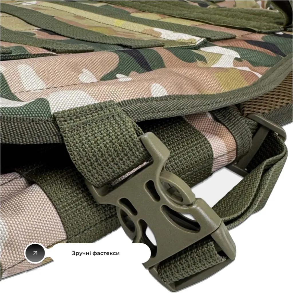 Плитоноска Pantsyr-2 (тактичний військовий жилет, бронежилет MOLLE) EF-2412 Плитоноска Pantsyr-2 (тактичний військовий жилет, бронежилет MOLLE) EF-2412