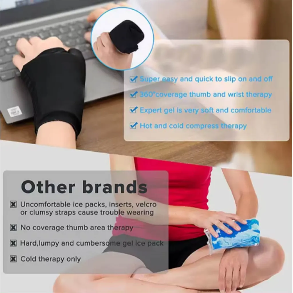 Охолоджуюче-зігріваючий компрес для зап'ястя 11439