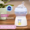 Бутылочка пластиковая "Natural Feeling" для детей от 3 месяцев, 250 мл, синий - Фото№7