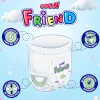 Трусики-подгузники GOO.N FRIEND для детей 12-17 кг (размер 5, унисекс, 72 шт) - Фото№3