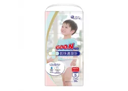 Подгузники GOO.N Plus для детей 12-20 кг (размер XL, на липучках, унисекс, 38 шт)