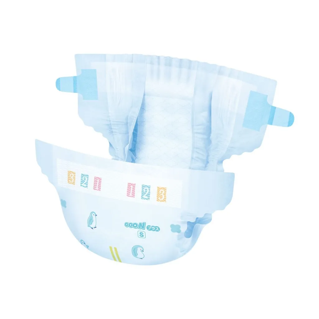 Подгузники GOO.N Plus для детей 4-8 кг (размер S, на липучках, унисекс, 70 шт) Подгузники GOO.N Plus для детей 4-8 кг (размер S, на липучках, унисекс, 70 шт)