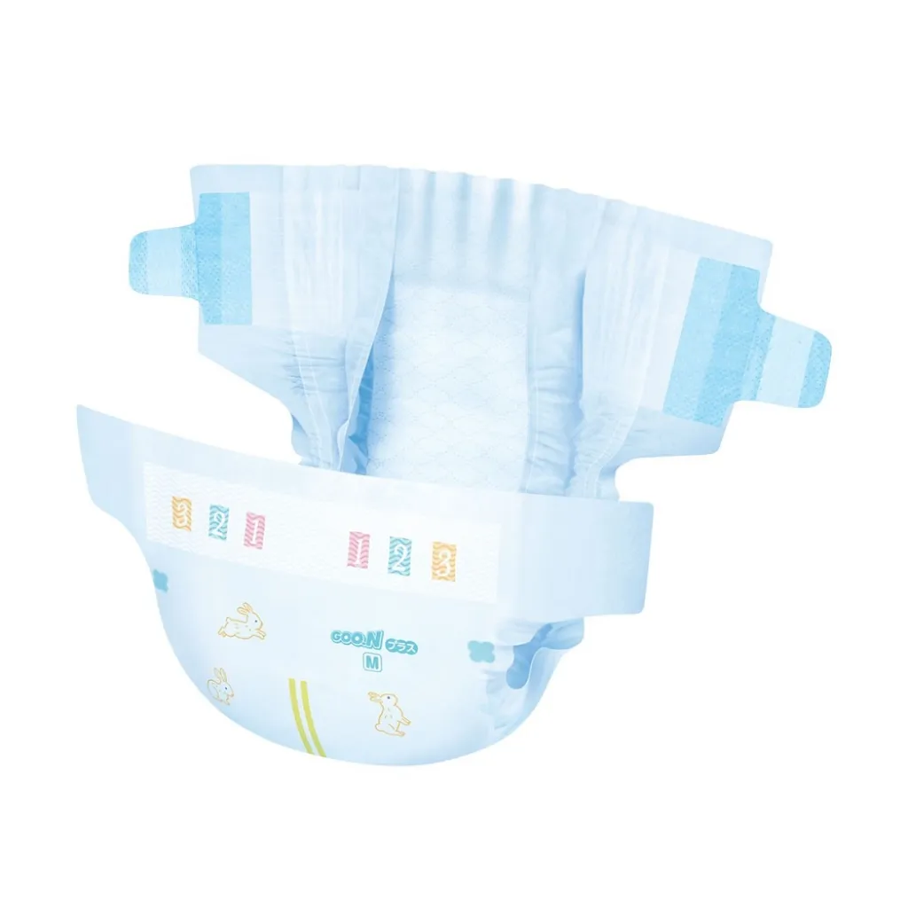 Подгузники GOO.N Plus для детей 6-11 кг (размер М, на липучках, унисекс, 56 шт) Подгузники GOO.N Plus для детей 6-11 кг (размер М, на липучках, унисекс, 56 шт)