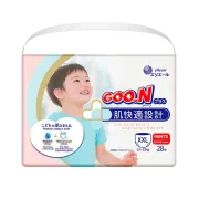 Трусики-підгузки GOO.N Plus для дітей 13-25 кг (розмір ХXL, унісекс, 28 шт)