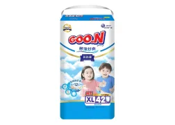 Подгузники GOO.N Slim & Comfortable для детей 12-17 кг (размер XL (5), унисекс, 42 шт)