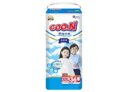 Подгузники GOO.N Slim & Comfortable для детей 15-25 кг (размер XXL (6), унисекс, 36 шт)