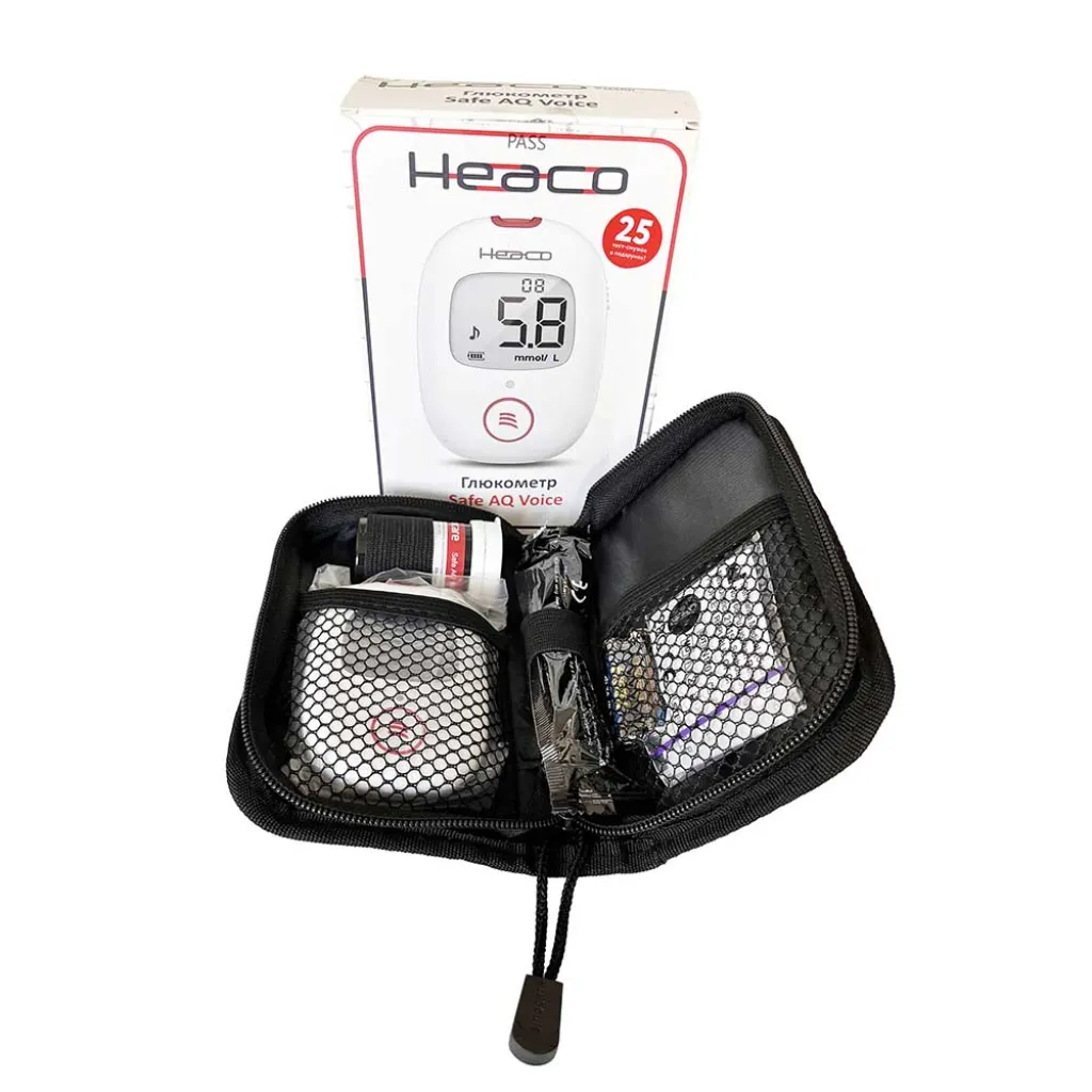 Глюкометр Heaco Safe AQ Voice Глюкометр Heaco Safe AQ Voice