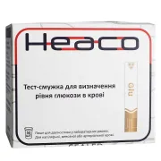 Тест смужки до глюкометра Heaco Gold AQ Plus (50 шт.) Тест смужки до глюкометра Heaco Gold AQ Plus (50 шт.)