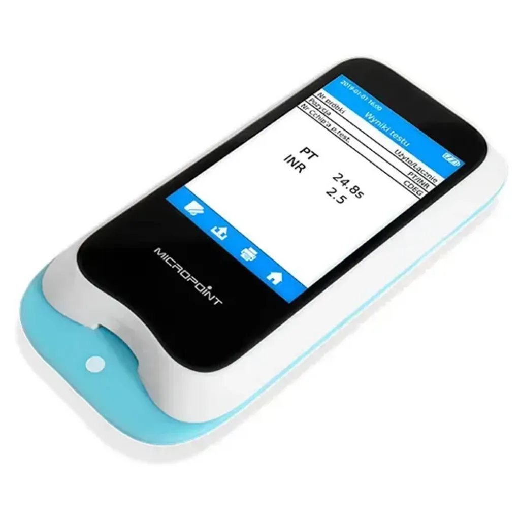Портативний коагулометр Micropoint qLabs ElectroMeter для самоконтролю 