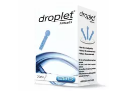 Ланцет Droplet одноразового використання 28G, 200 шт