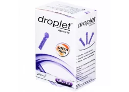 Ланцет Droplet одноразового використання 30G, 200 шт