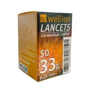 Ланцети Wellion 33G 50 шт