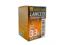 Ланцеты Wellion 33G 50 шт