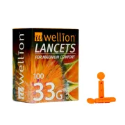 Ланцети Wellion 33G 100 шт