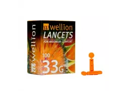 Ланцеты Wellion 33G 100 шт