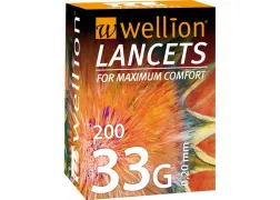 Ланцеты Wellion 33G 200 шт