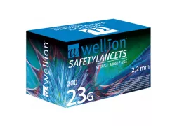 Ланцеты безопасные Wellion 23G 200 шт