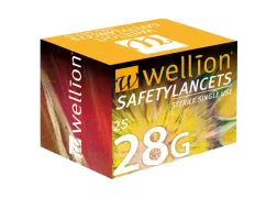 Ланцеты безопасные Wellion 28G 200 шт