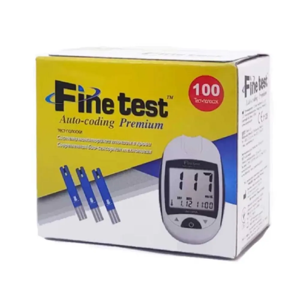Глюкометр Finetest Avto-coding Premium + 100 тест-полосок Глюкометр Finetest Avto-coding Premium + 100 тест-полосок