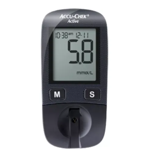 Глюкометр Акку-Чек (Accu-Chek) Active + 50 тест-полосок - Фото№1