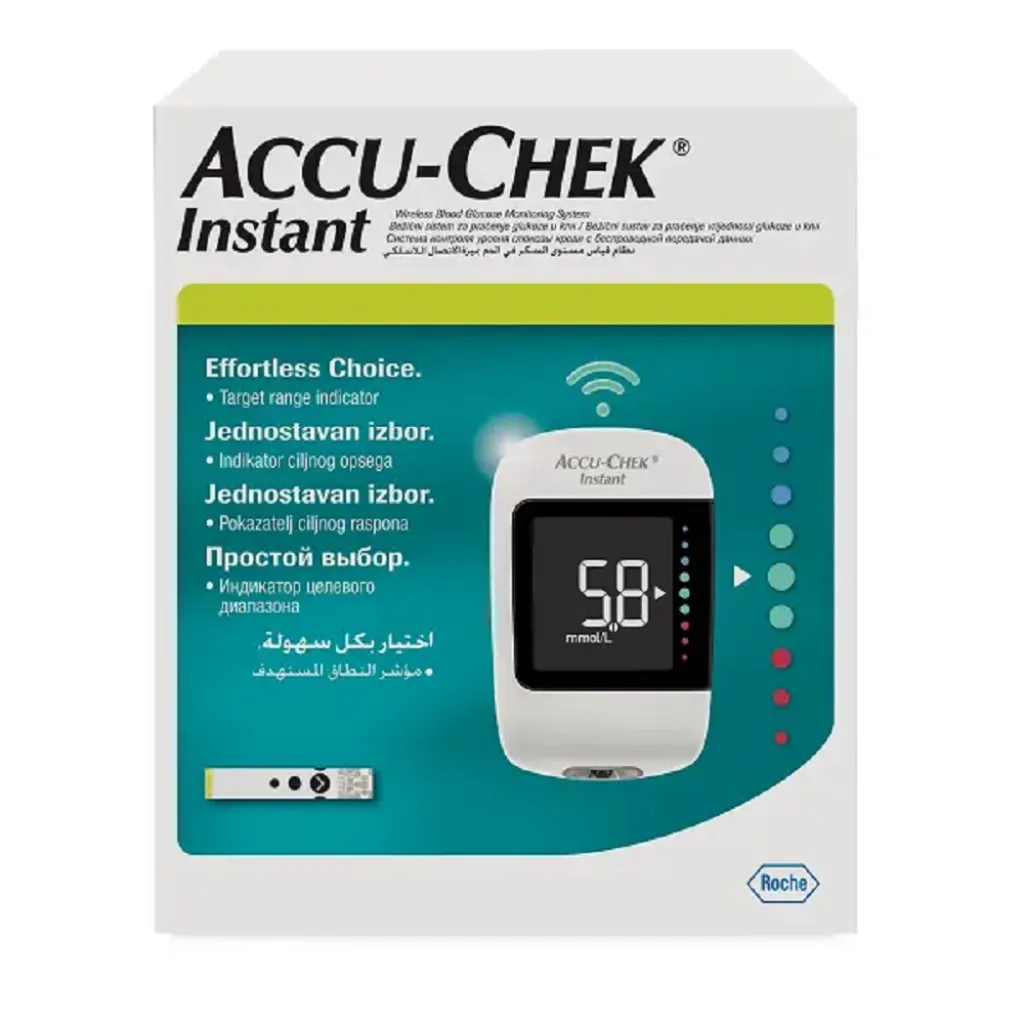 Глюкометр Акку-Чек (Accu-Chek) Instant + 50 тест-полосок Глюкометр Акку-Чек (Accu-Chek) Instant + 50 тест-полосок