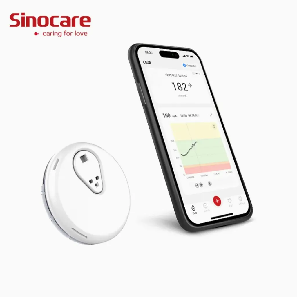 Система мониторинга уровня глюкозы CGM Sinocare iCan
