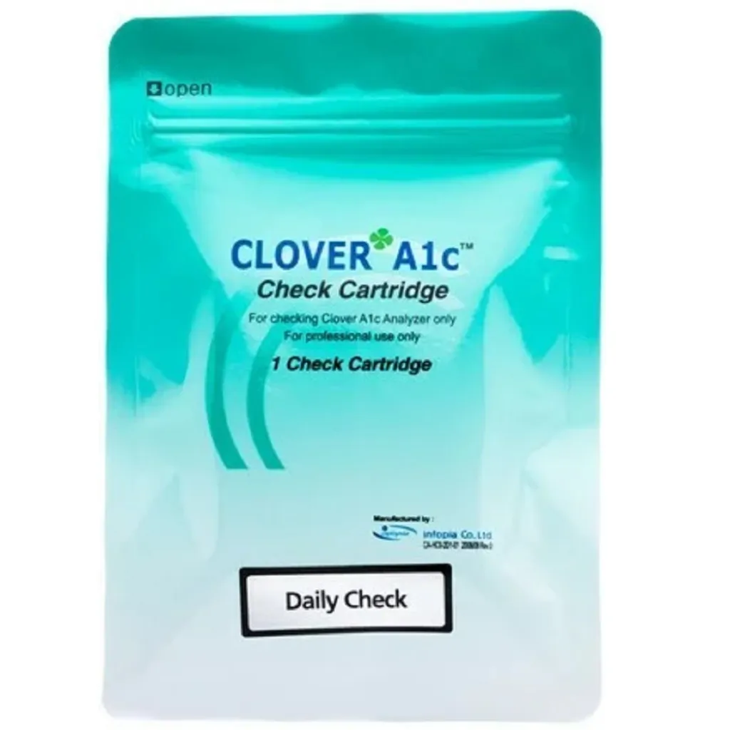 Ежедневный контрольный картридж для анализатора Clover A1c Ежедневный контрольный картридж для анализатора Clover A1c