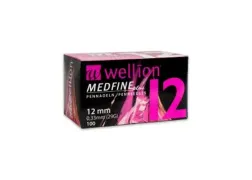 Иглы для инсулиновых шприц-ручек Wellion MEDFINE plus 0,30 (mm) (29G) x 12 мм 100 шт Иглы для инсулиновых шприц-ручек Wellion MEDFINE plus 0,30 (mm) (29G) x 12 мм 100 шт
