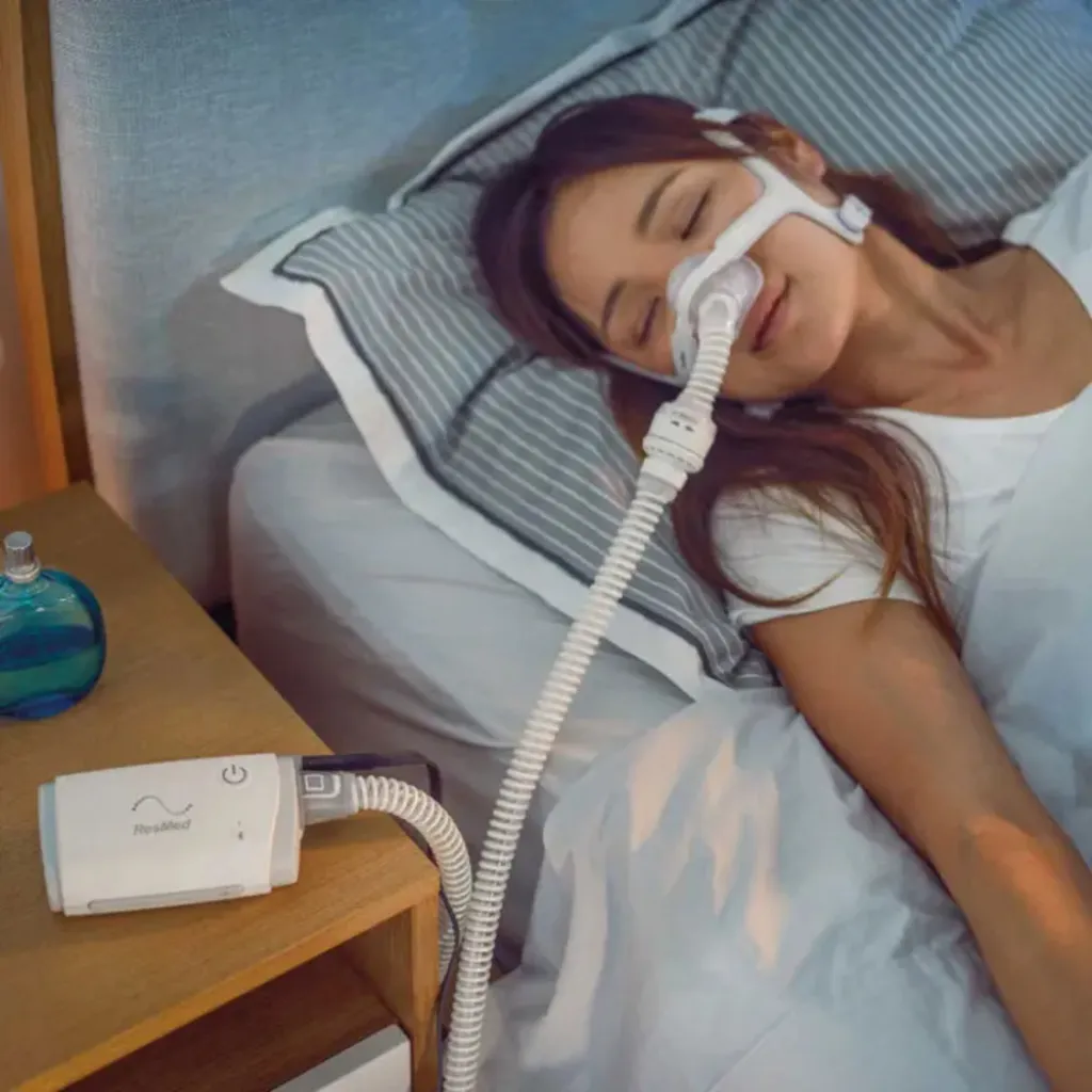 Портативний апарат для лікування апное сну CPAP ResMed AirMini