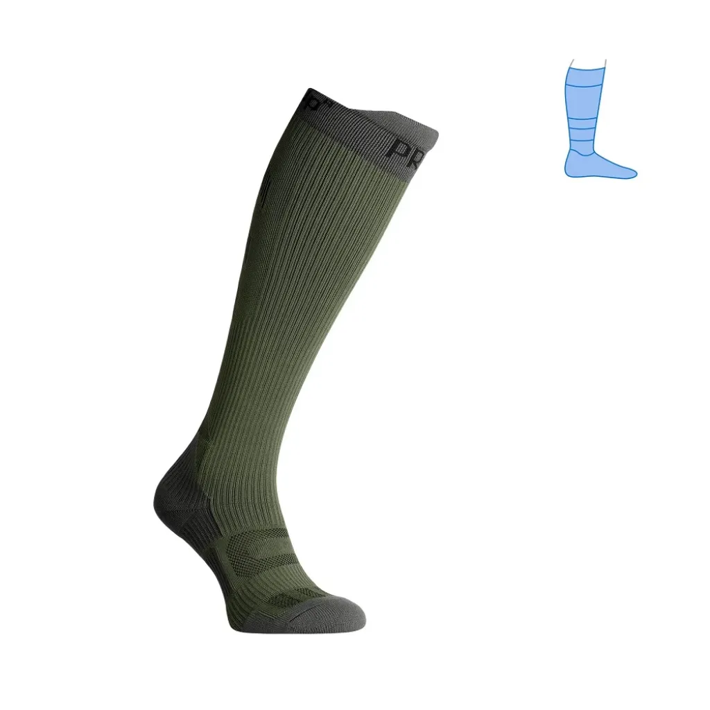 Компресійні гольфи захисні літні Protector "LongDry+ PRO", хакі Компресійні гольфи захисні літні Protector "LongDry+ PRO", хакі