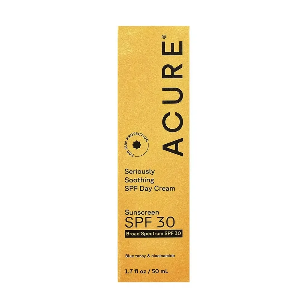 Догляд за обличчям Acure Seriuously Soothing SPF Day Cream, 50 мл Догляд за обличчям Acure Seriuously Soothing SPF Day Cream, 50 мл