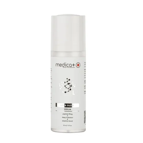 Сироватка з ліфтинг-ефектом Medica+ Lift and Glow Serum, 30 мл - Фото№1 Сироватка з ліфтинг-ефектом Medica+ Lift and Glow Serum, 30 мл - Фото№1