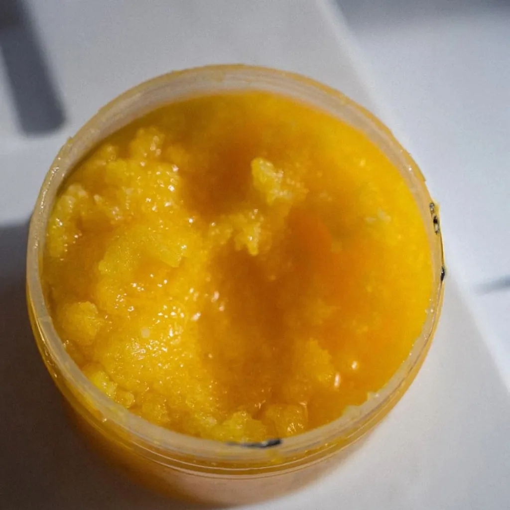 Соляной скраб для тела "Апельсин и корица" EVO derm, 200 мл
