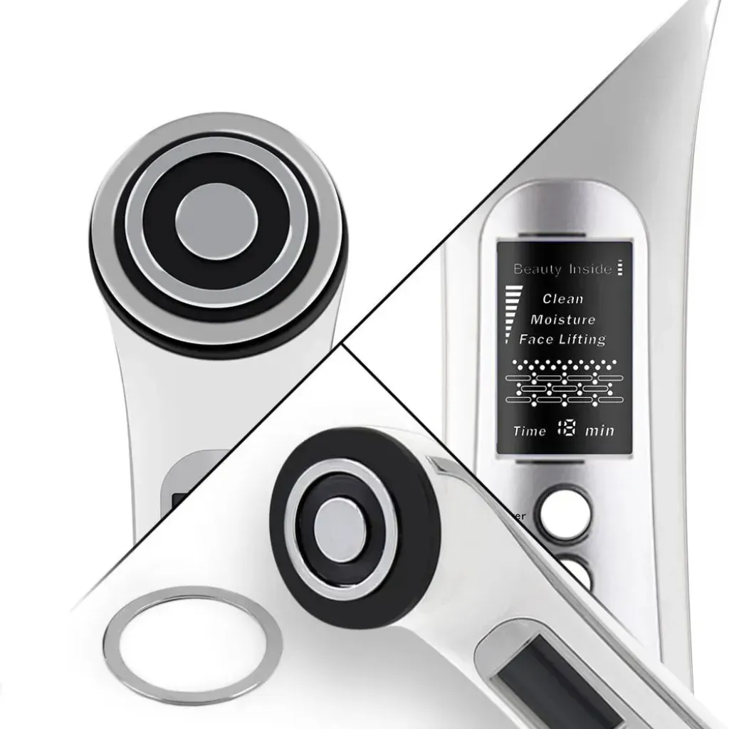 Массажер для лица микротоковый Doctor-101 + RF лифтинг + EMS стимулятор