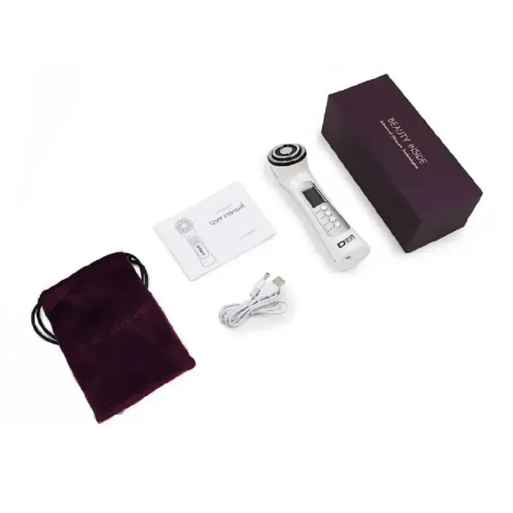 Массажер для лица микротоковый Doctor-101 + RF лифтинг + EMS стимулятор