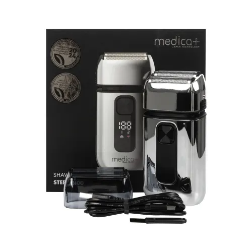 Стальной шейвер Medica+ STEEL 1400 - Фото№1 Стальной шейвер Medica+ STEEL 1400 - Фото№1