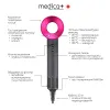 Профессиональный фен для волос Medica+ Hair Pro с 5 насадками и кейсом - Фото№4