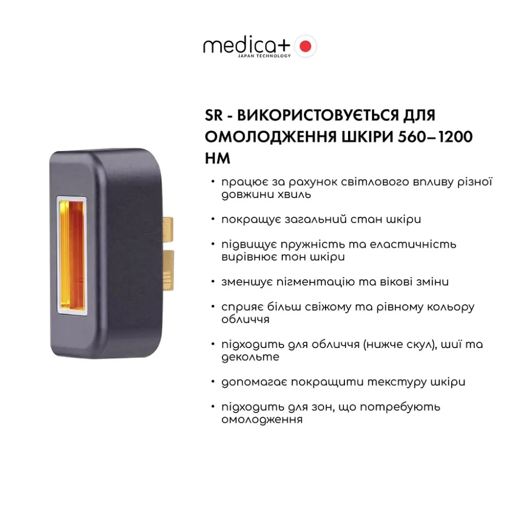Насадки для омоложения кожи и лечения акне Medica+ ICE PRO 10X +2