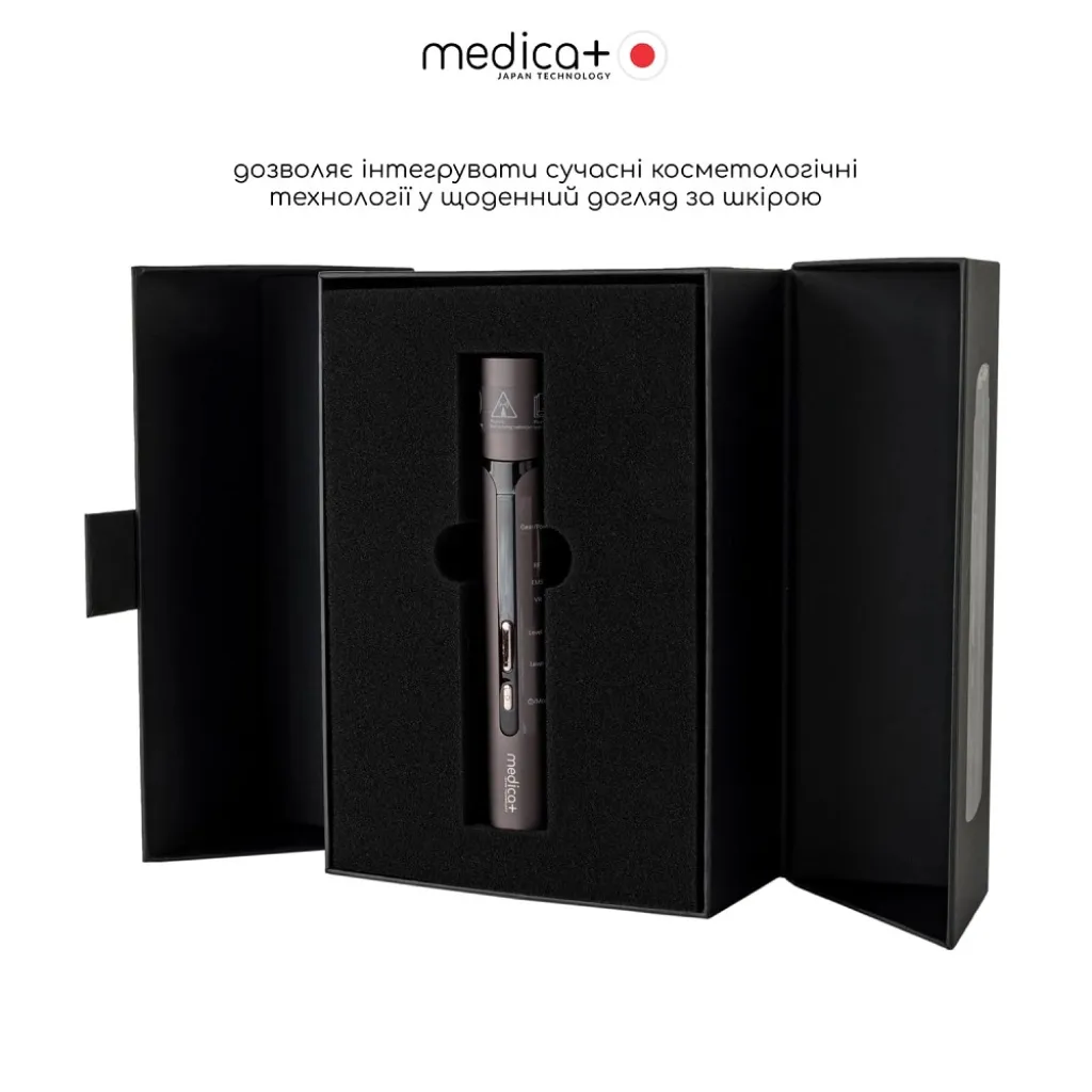 Массажер для лица Medica+ SkinLifting PRO 10x с микротоком, RF и функцией лифтинга