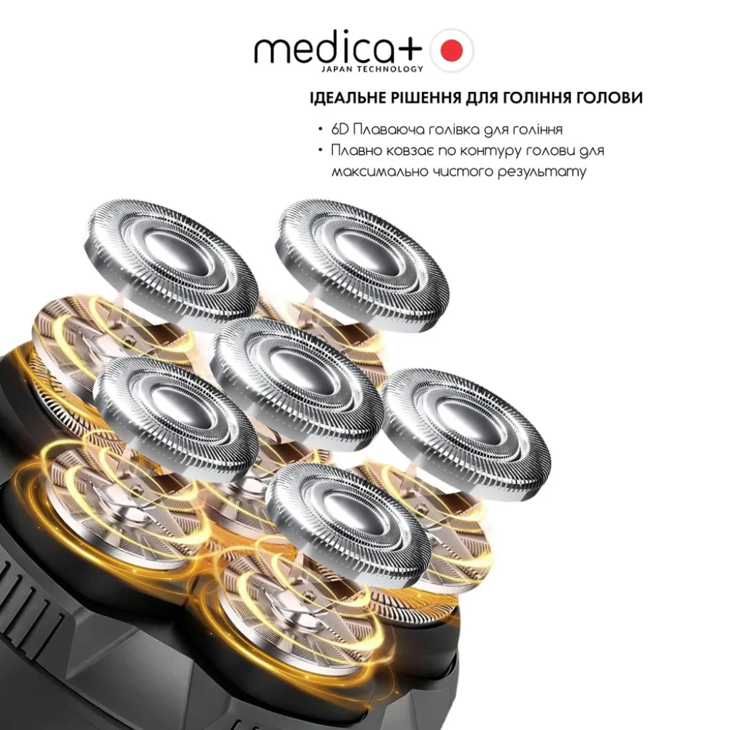 Электробритва для головы Medica+ HEAD Shaver 5.0