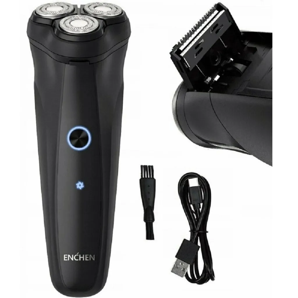 Електробритва Xiaomi Enchen Warrior Rotary Shaver Black
