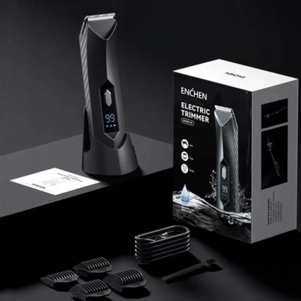 Триммер Xiaomi Enchen Spark 2 Groin Hair Trimmer, черный Триммер Xiaomi Enchen Spark 2 Groin Hair Trimmer, черный