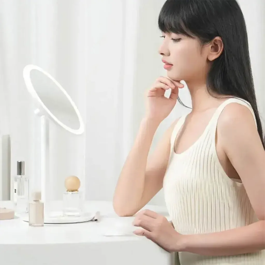Дзеркало для макіяжу Xiaomi DOCO Daylight Mirror White XM001/XM002 Дзеркало для макіяжу Xiaomi DOCO Daylight Mirror White XM001/XM002