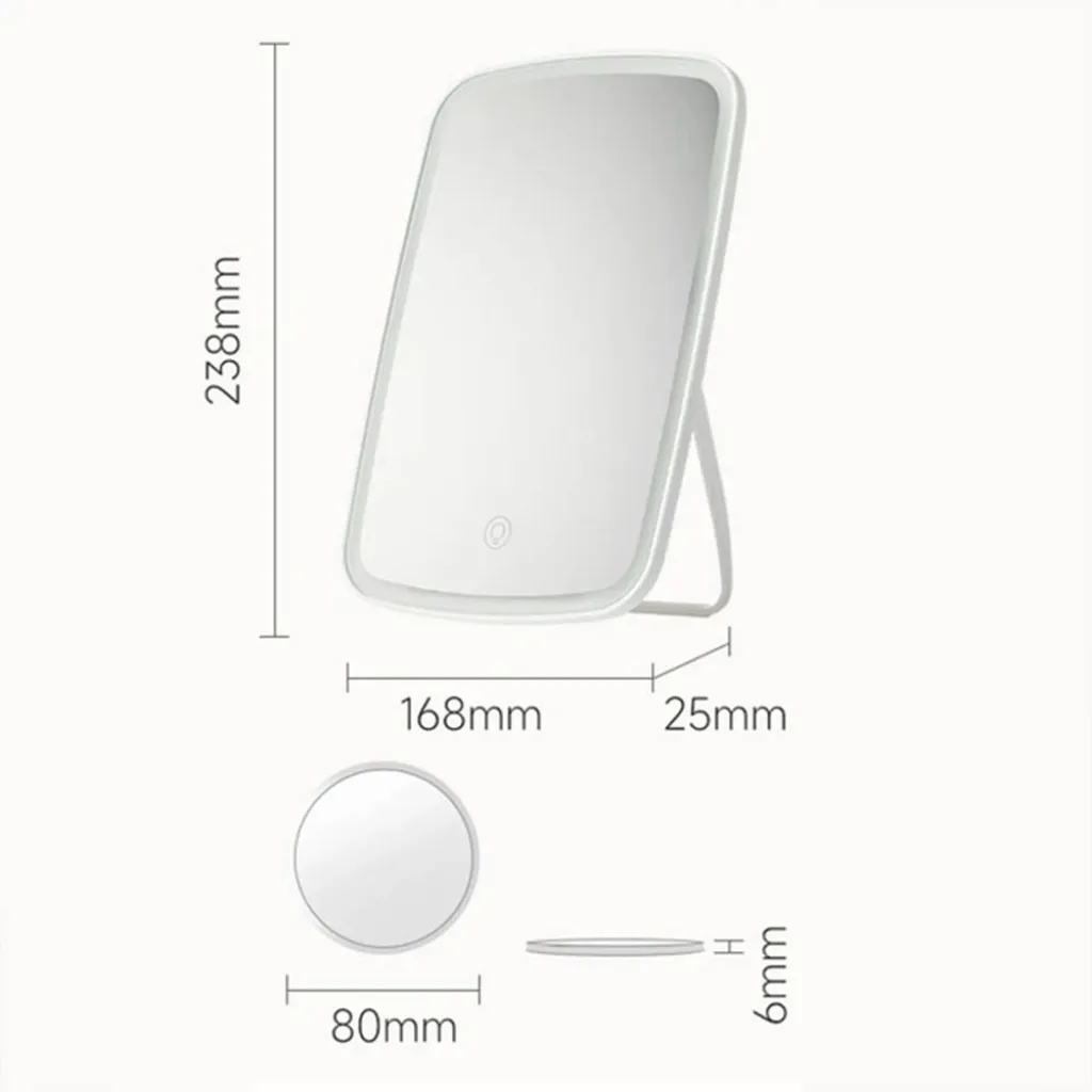 Дзеркало для макіяжу Xiaomi Jordan Judy LED Makeup Mirror with 5X (NV662) Дзеркало для макіяжу Xiaomi Jordan Judy LED Makeup Mirror with 5X (NV662)